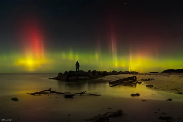 Nordlys data - kp index - og den evige jagt efter efter Nordlys i Nordsjælland